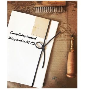 SOLD Beyond This Point.